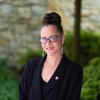 Nina Campellone smiling on campus